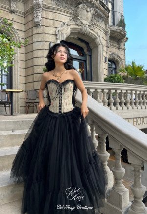 LINEA SKIRT (long mesh)