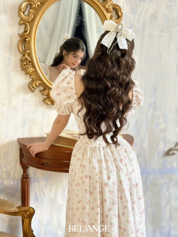 Josephine Midi Dress Floral - Image 6