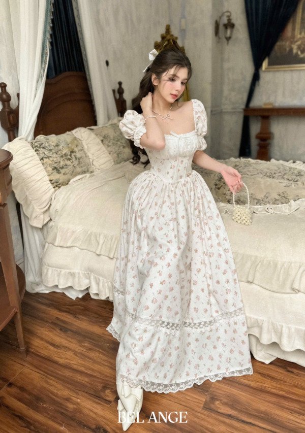 Josephine Midi Dress Floral - Image 4