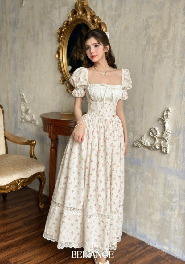 Josephine Midi Dress Floral - Image 2