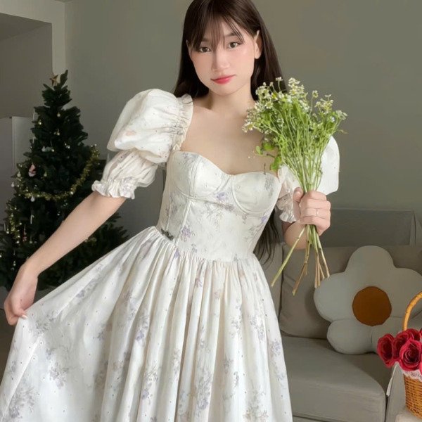 Lysandra Midi Dress - Image 10