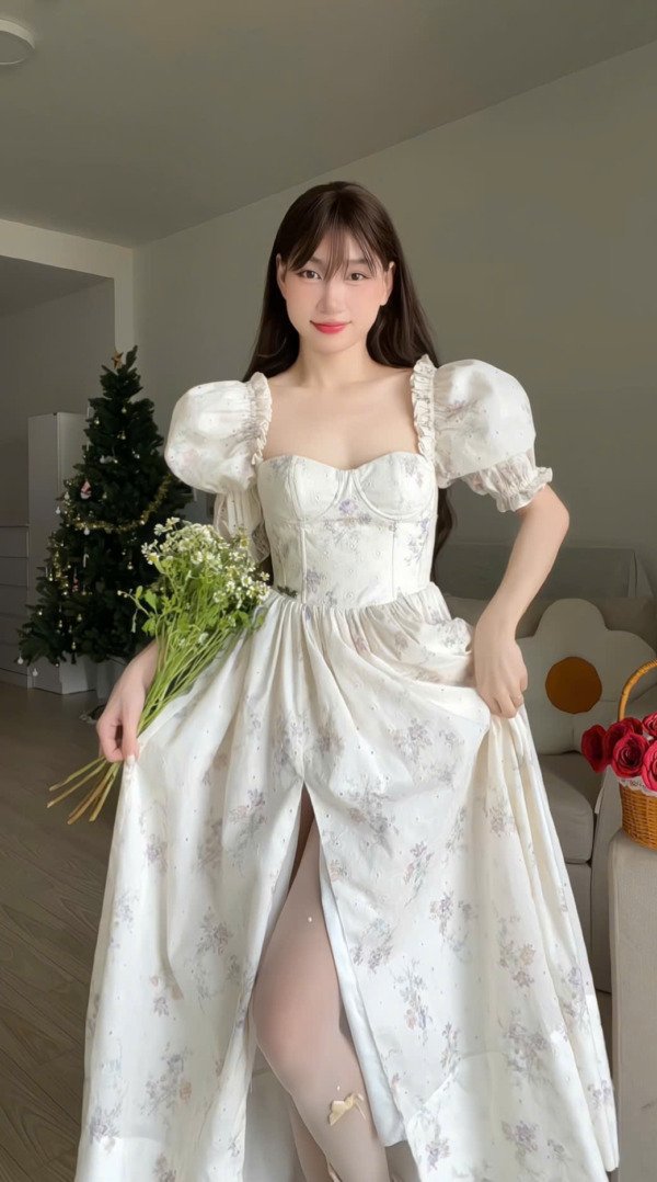 Lysandra Midi Dress - Image 8