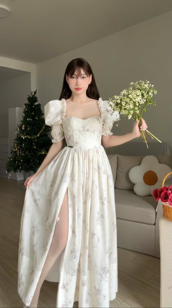 Lysandra Midi Dress - Image 7