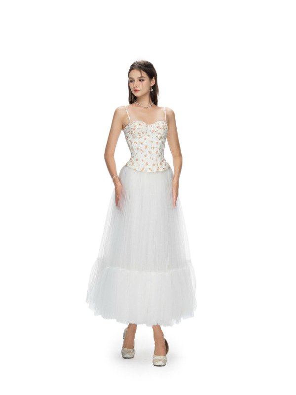Meli Skirt White - Image 4